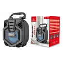 Caixa de Som Bluetooth Portátil Kapbom KA-8005 – 10W, Recarregável, Entrada USB e Cartão, Luz LED, Design Compacto