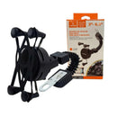 Suporte de Celular para Moto e Bicicleta Lemox LEY-1602 Ajustável 360° – Compatível com Celulares de 3 a 6,5 Polegadas